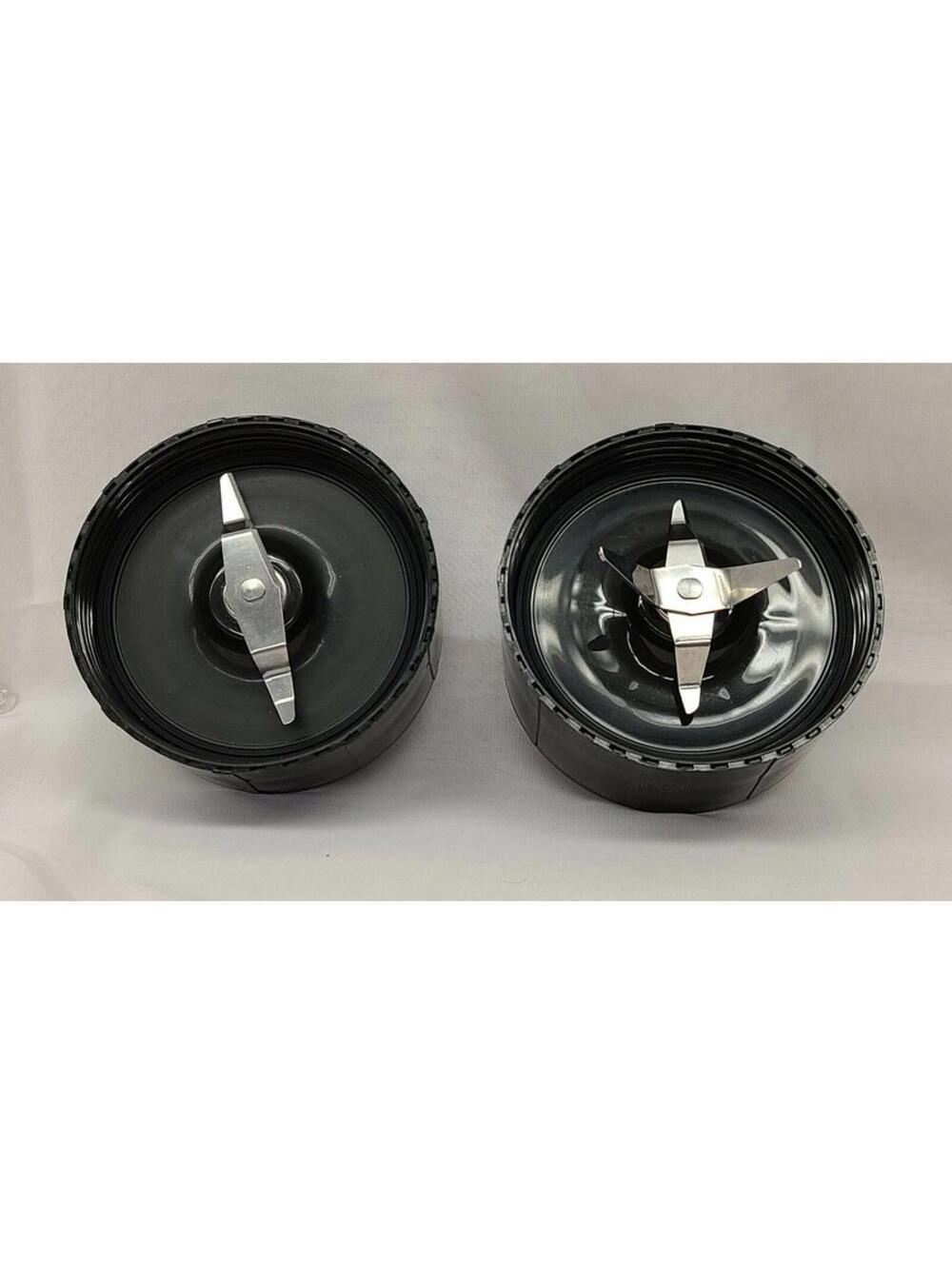 QT 1 Cross Blade and 1 Flat for Magic Bullet 250W With Gaskets Replacement